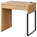 IKEA MICKE МІККЕ, письмовий стіл, під дуб, 73x50 см 203.517.42 фото thumb №1