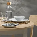 IKEA GAPERHULT ГАРЕПХУЛЬТ, розкладний стіл, попелястий / білий, 90 / 120x90 см 505.115.36 фото thumb №3