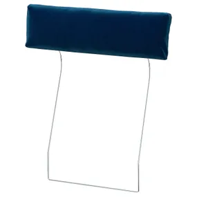 IKEA VIMLE ВИМЛЕ, чехол для подголовника, Джупарп темно-зелено-голубой 205.172.81 фото