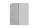 BRW Top Line 60 см угловой левый кухонный шкаф серый глянец, серый гранола/серый глянец TV_GNWU_60/72_L-SZG/SP фото thumb №2