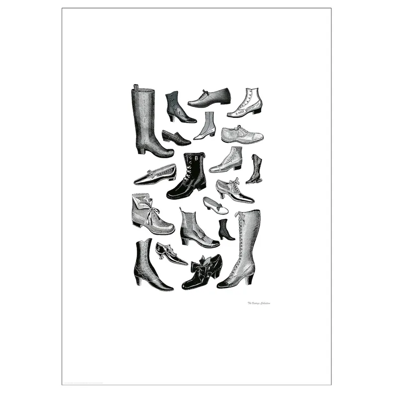 IKEA BILD БІЛЬД, постер, Модне взуття, 50x70 см 704.418.49 фото №1