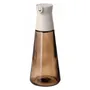 IKEA HALVTOM ХАЛВТОМ, бутылка с крышкой с дозатором, стекло / коричневый, 19 см 005.234.62 фото