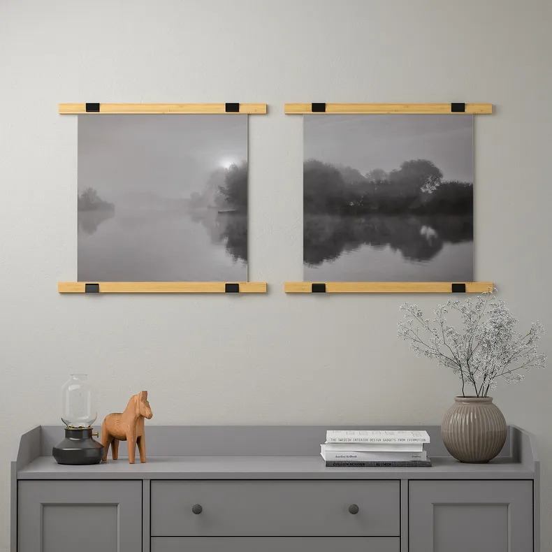 IKEA BILD БІЛЬД, постер, Туманний ранок, 50x50 см 204.424.17 фото №2