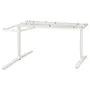 IKEA BEKANT БЕКАНТ, подстолье для угловой столешницы, белый, 160x110 см 102.529.74 фото