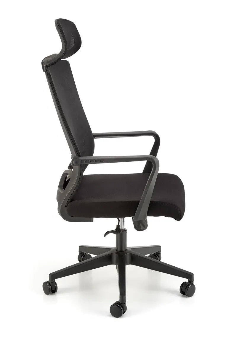 Крісло комп'ютерне офісне обертове HALMAR FABIO, чорний фото №3
