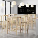 IKEA NILSOLLE НІЛЬСОЛЛЕ, барний стілець, береза, 74 см 104.621.23 фото thumb №4