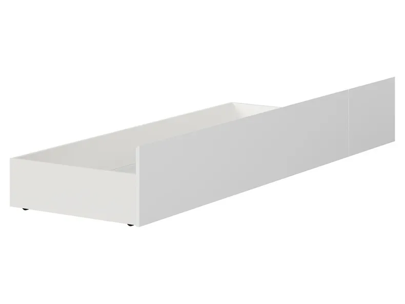 BRW Ящик для кровати кровати LOZ/120/T BRW KASPIAN 156х29х58 см, белый / матовый белый SZU/120-BI/BIM фото №3