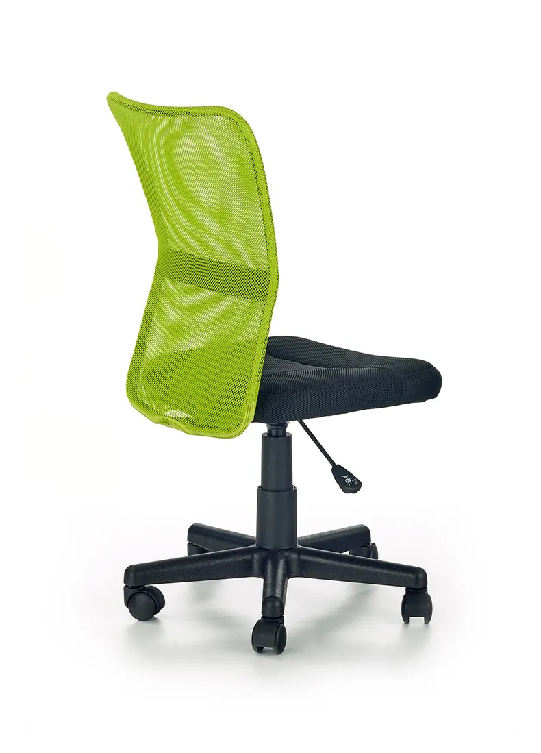 Крісло комп'ютерне офісне обертове HALMAR DINGO чорний, зелений фото №2