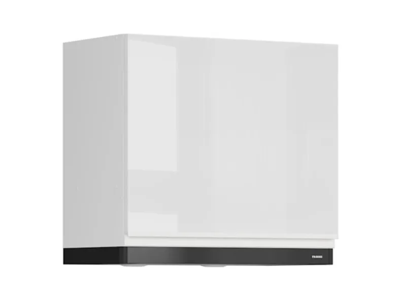 BRW Верхний шкаф для кухни Sole 60 см с вытяжкой белый глянец, альпийский белый/глянцевый белый FH_GOO_60/50_O_FL_BRW-BAL/BIP/CA фото №2