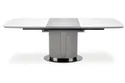 Раскладной стол HALMAR DANCAN 160-220x90 см, белый мрамор / ясен / светлый ясен / черный фото thumb №19