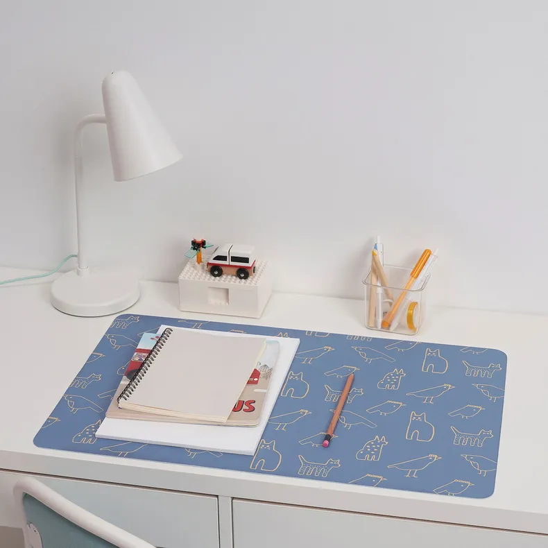 IKEA BÖNSYRSA БОНСИРСА, подкладка на стол, рисунок животных, 60x37 см 905.620.67 фото №2