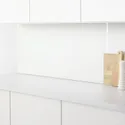 IKEA LYSEKIL ЛІСЕКІЛ, настінна панель, двобічний білий / світло-сірий під бетон, 119.6x55 см 805.516.82 фото thumb №7