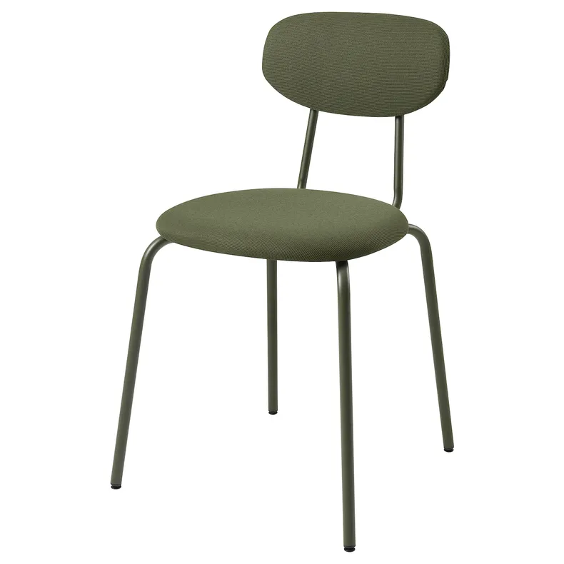 IKEA ÖSTANÖ ЕСТАНЕ, стілець, темно-зелений Нагадати / темно-зелений 505.689.00 фото №1