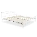 Кровать металлическая MEBEL ELITE GRIFFIN, 160x200 см, Белый фото thumb №2