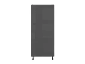 BRW Кухонный шкаф для встраиваемого холодильника Tapo Special 60 см правый антрацит экрю, альпийский белый/антрацитовый экрю FK_DL_60/143_P-BAL/ANEC фото