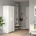 IKEA BRIMNES БРІМНЕС, гардероб із 2 дверцятами, білий, 78x190 см 404.004.78 фото thumb №2