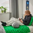 IKEA BLÅSKATA БЛОСКАТА, подушка, у формі циліндра/світло-сірий, 80 см 505.695.13 фото thumb №3