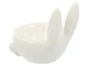 BRW Декоративная тарелка пасхальная BRW Кролик, керамика, белый 092486 фото thumb №3