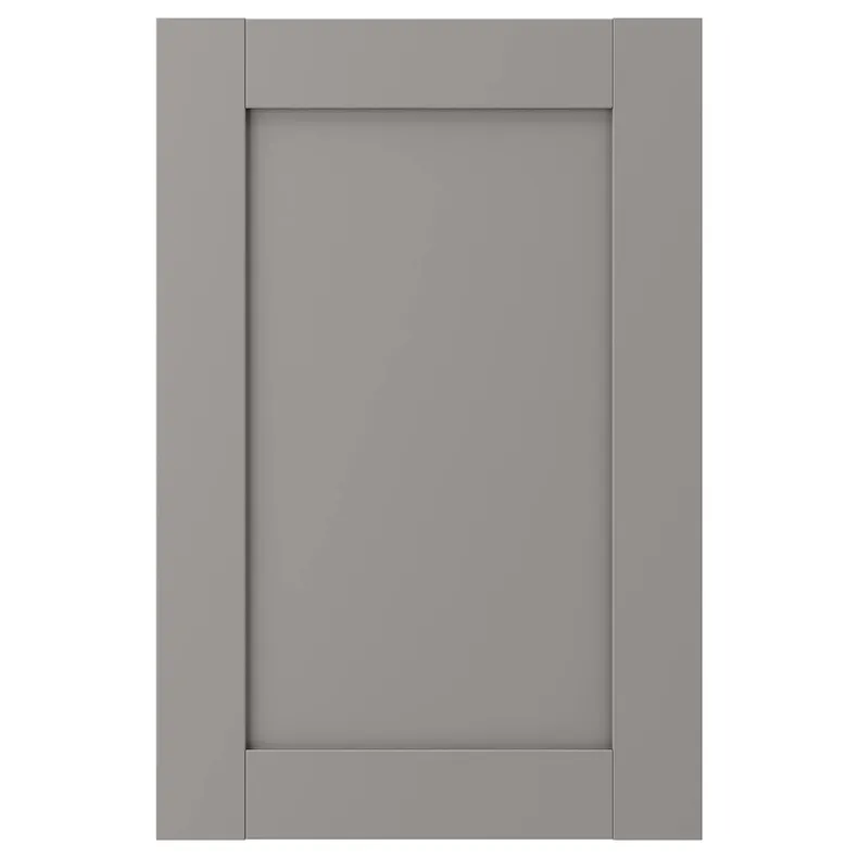 IKEA ENHET ЕНХЕТ, дверцята, сіра рамка, 40x60 см 404.576.67 фото №1