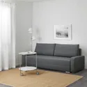 IKEA GRÄLVIKEN ГРЕЛЬВІКЕН, 3-місний диван-ліжко, темно-сірий 404.453.92 фото thumb №4