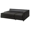 IKEA FRIHETEN ФРІХЕТЕН, кутов диван-ліжко із відд д / зберіг, БОМСТАД чорний 692.168.18 фото thumb №2