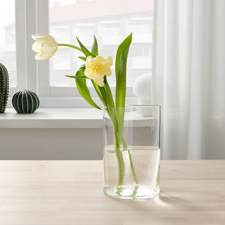 IKEA CHILIFRUKT ЧІЛІФРУКТ, ваза/поливальниця, прозоре скло, 21 см 304.922.42 фото №3