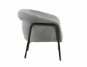 Крісло м'яке SIGNAL Clover Brego, тканина: сірий фото thumb №4