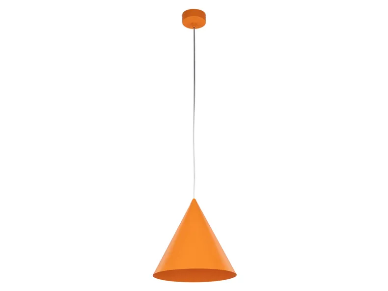 BRW підвісний світильник Cono Orange 25 см металевий помаранчевий 095094 фото №1