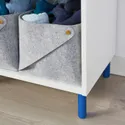 IKEA LÄTTHET ЛЕТТХЕТ, ніжка, синій / металлик, 11 см 205.596.38 фото thumb №3