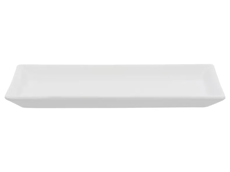 BRW прямокутний керамічний свічник білий 091698 фото №1