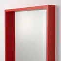 IKEA TURBOKASTANJ ТУРБОКАСТАНЙ, дзеркало, червоний, 75x75 см 505.664.49 фото thumb №4