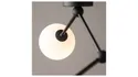 BRW Металлический потолочный светильник Fairy Black белый и черный 087492 фото thumb №3