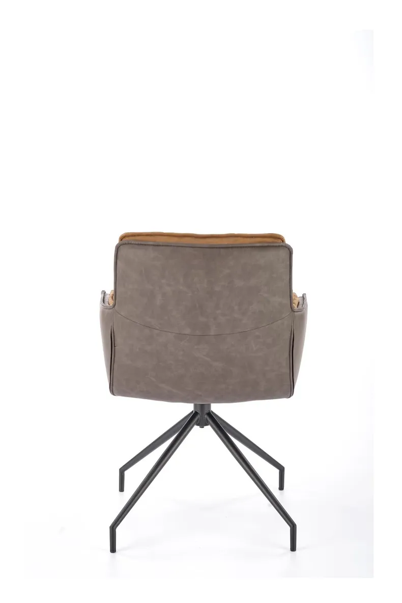 Кухонний стілець HALMAR K523 коричневий/темно-коричневий фото №8