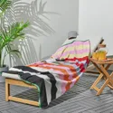IKEA ROSENOXALIS РОЗЕНОКСАЛИС, пляжное полотенце, разноцветный / полосатый, 100x180 см 205.748.51 фото thumb №3