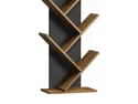 Стеллаж SIGNAL NOEL, 155x45 см, дуб вотан / черный фото thumb №4