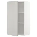 IKEA METOD МЕТОД, навесной шкаф с полками, белый / светло-серый, 60x100 см 494.580.64 фото thumb №1