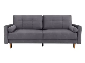 BRW Трехместный диван-кровать Torent велюровый серый, Vogue 16 SO3-TORENT-LX_3DL-G3_BA441F фото