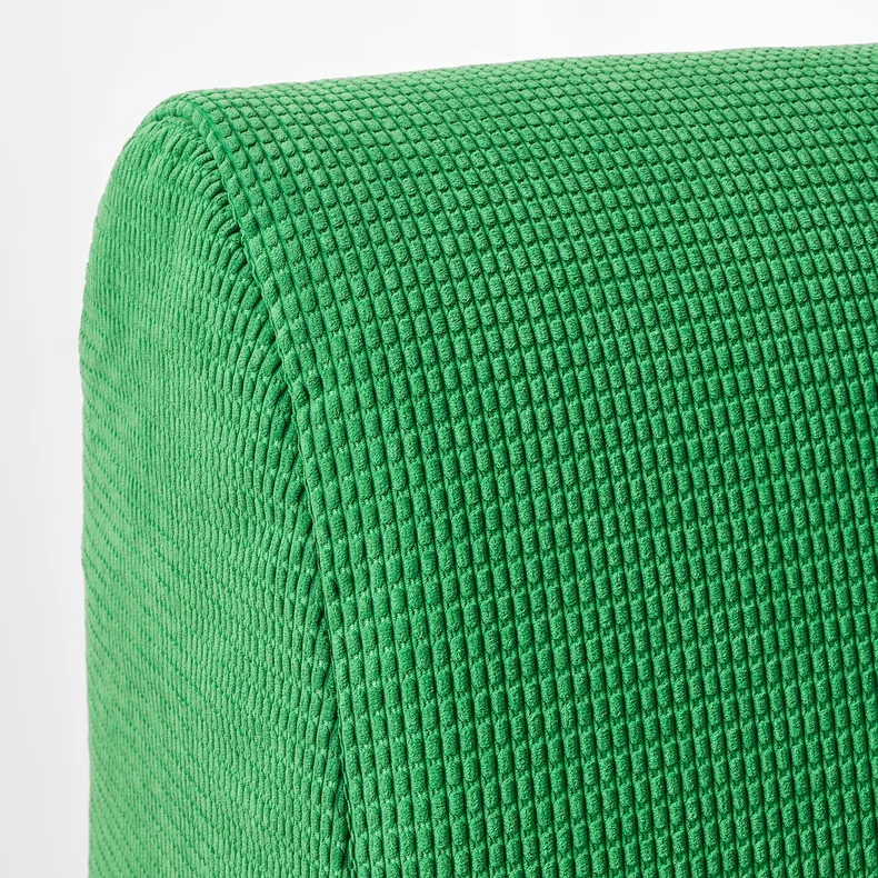 IKEA LYCKSELE LÖVÅS ЛЮККСЕЛЕ ЛЕВОС, крісло-ліжко, ВАНСБРУ яскраво-зелений 593.869.91 фото №6