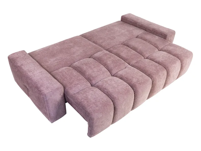 BRW Тримісний розкладний диван Evora з ящиком для зберігання рожевий, Буття 16 SO3-EVORA-LX-3DL-GB_BBEF88 фото №4