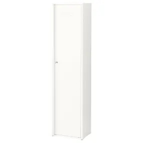 IKEA IVAR ИВАР, шкаф с дверью, белый, 40x160 см 503.815.92 фото