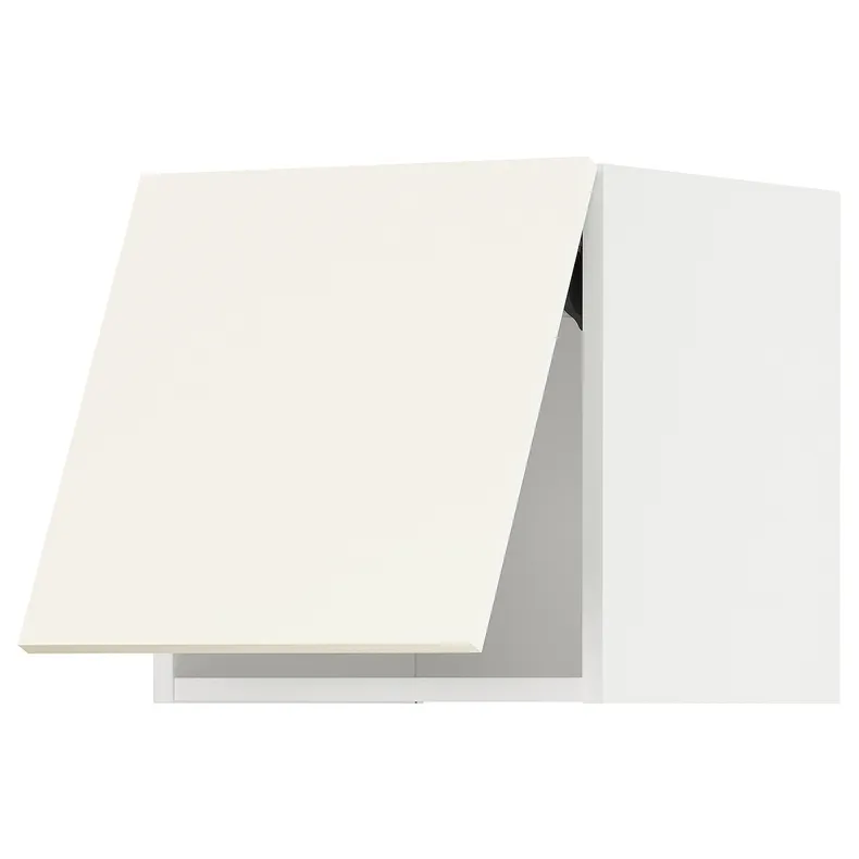 IKEA METOD МЕТОД, навесной горизонтальный шкаф, белый / Вальстена белый, 40x40 см 095.072.74 фото №1