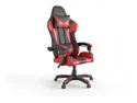 BRW Modena, игровое кресло красный/черный, красный/черный OBR_GAM_MODENA-CZARNO/CZERWONY фото thumb №1