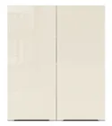 BRW Двухдверный кухонный шкаф Sole L6 80 см магнолия жемчуг, альпийский белый/жемчуг магнолии FM_G_80/95_L/P-BAL/MAPE фото thumb №1