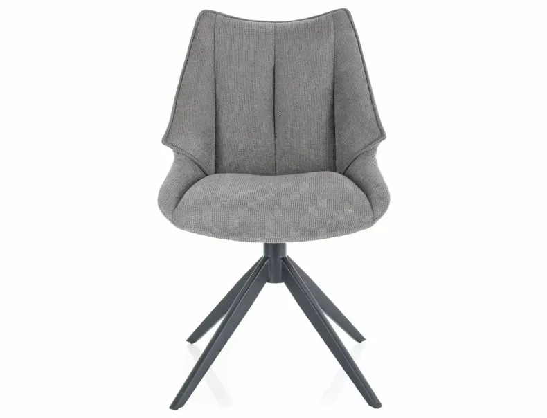 Кухонный стул SIGNAL Coda Vardo, ткань: серый фото №1