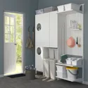 IKEA NYSJÖN НЮШЁН, шкаф для стиральной машины, белый, 65x190 см 104.964.77 фото thumb №5