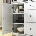 IKEA HAUGA ХАУГА, сервант, білий, 140x84 см 604.072.66 фото thumb №8