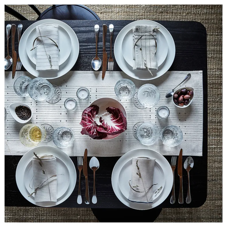 IKEA FRÖJDEFULL ФЬЁДЕФУЛЛ, тарелка, белый, 25 см 005.197.28 фото №6