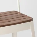 IKEA NORRMANSÖ НОРРМАНСЕ, стілець, вуличний, для приміщення / вулиці бежевий / акація 405.110.80 фото thumb №2
