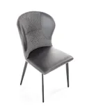 Кухонний стілець HALMAR K466 темно-сірий фото thumb №2