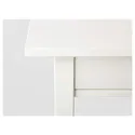 IKEA HEMNES ХЕМНЕС, приліжковий столик, біла морилка, 46x35 см 202.004.56 фото thumb №4